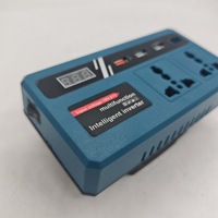 Onduleur intelligent à batterie lithium 18-21V, alimentation de charge AC220V/Type-C et double interface USB 5V pour moteur