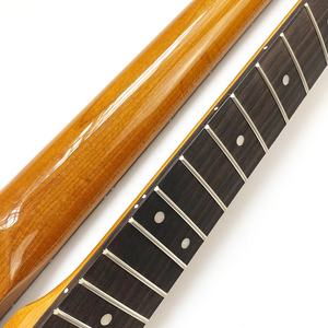 Mástil de Guitarra TL Vintage de 22 Trastes y 25.5 Pulgadas con Acabado Brillante, Madera de Arce Tostada y Diapasón de Palisandro - Product Image 5