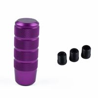 Pomo de Cambio de Marchas Manual/Automático, Cabeza de Palanca de Cambios Larga Antideslizante, Pomo de Cambio Universal para Modificación de Automóviles, Varilla de Extensión JDM