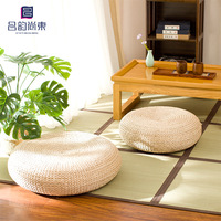 Table basse tatami simple, durable et moderne, en herbe de la canne tressée, écologique, pour fenêtre flottante, petit balcon et maison