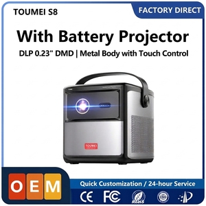 Fournisseur de projecteurs à batterie, projecteur intelligent portable à batterie, Full HD HDR10, fabricant direct du projecteur original, prêt à être expédié - Product Image 1