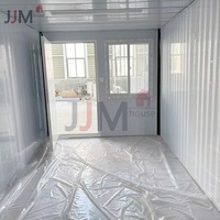 Casa Contenedor Prefabricada Plegable Moderna JJM de 19 pies, Diseño Modular Apilable para Uso en Oficinas, Hoteles, Villas y Obras de Construcción