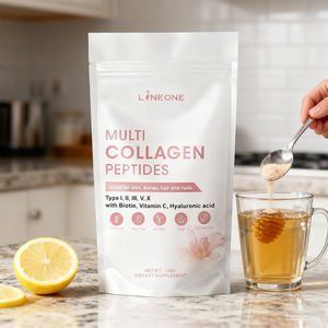 ผงคอลลาเจนบริสุทธิ์สำหรับความงามผู้ใหญ่ไม่แนะนำสำหรับสตรีมีครรภ์ฉลากส่วนตัว - Product Image 1