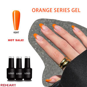 Collection russe 15ml <span class=keywords><strong>Orange</strong></span> vernis à ongles ensemble créer Logo de marque définir Style boîte-cadeau coréen Chrome vernis à ongles édition qualité - Product Image 3