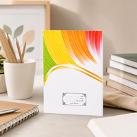 Cahier d'exercices personnalisable pour étudiants, pages de sujets agrafées, couverture épaisse, fabricant de cahiers d'exercices pour étudiants