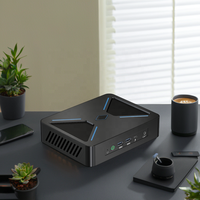 Mini PC de bureau noir et gris Blue-Tooth 5.2 coque d'ordinateur nouveauté Mini PCS