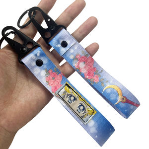 1000 Kustom Anime Eagle paruh gantungan kunci Promosi nilon pita gantungan kunci sublimasi cetak gantungan kunci sepeda motor - Product Image 2