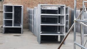 उच्च वृद्धि भवन निर्माण के लिए एच फ्रेम मचान सामग्री - Product Image 4