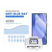 Machine de découpe de films protecteurs anti-lumière bleue en TPU pour iPhone 15 16 17 Pro Max, compatible OEM/ODM, pour protecteurs d'écran de téléphone portable en EPU/PET avec fonction confidentialité