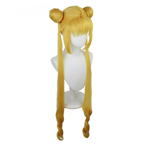 <span class=keywords><strong>Sailormoon</strong></span> Salormoon Tsukino Usagi 1 metro de largo Anime princesa Cosplay peluca - Product Image 2