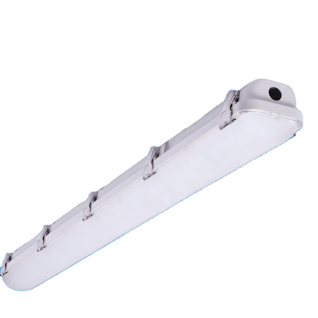 Warm White LED Fixture 2ft/4ft/5ft/8ft Outdoor Warehouse Lighting ETL Certified LED Tri-proof Light Industrial IP66 Vapor Tight