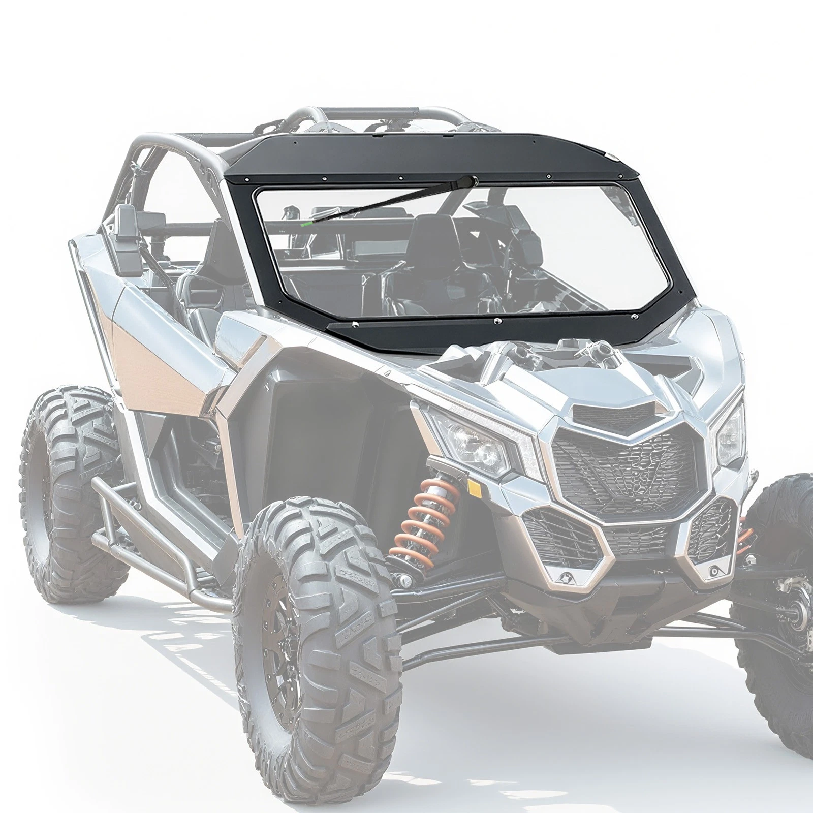 For Can-Am Maverick X3 DS Turbo 2017-25 ATV/UTV Glass Front