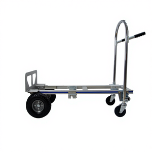 Aluminium vouwwagen met vier wielen, geschikt voor off-road gebruik, OEM voor verhuurbedrijven, veelzijdig voor zwaar transport - Product Image 2