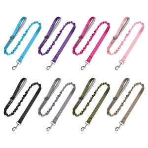 Correa Elástica Resistente para Perros de Raza Grande, Antitirones, con Absorción de Impactos, con Cinturón de Seguridad para Automóvil, Correa Táctica Elástica para Perros - Product Image 6