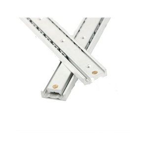 <span class=keywords><strong>Rail</strong></span> de glissière d'armoire à roulement à billes de faible puissance d'alliage d'aluminium de 16mm pour des meubles - Product Image 6