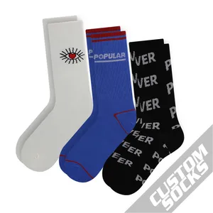 DESIGN GRATUIT & MOCK-UP Fabriqué avec votre propre logo personnalisé Chaussettes pour hommes sur mesure Chaussettes pour hommes sur mesure Chaussettes pour hommes sur mesure