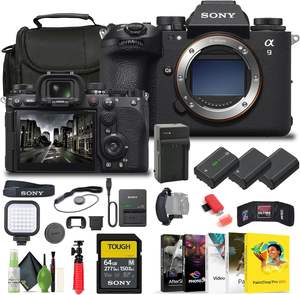 NOUVEAU Pack Appareil Photo Hybride Plein Format <span class=keywords><strong>Alpha</strong></span> A9 III avec Lecteur de Cartes USB-C 3-en-1, Sangle d'Appareil Photo Peak Design et Plus d'Accessoires - Product Image 2