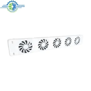 Heatfan Thermostaat Radiator Warmte Booster Daisy Kettingbaar Convector Snelheid Comfort Automatische Ventilator Ventilator Met Temperatuur Senso