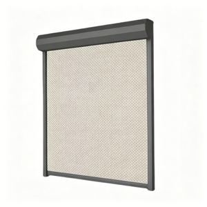 Persianas Enrollables Horizontales Eléctricas de Aleación de Aluminio, Diseño Moderno, Parasol para Exteriores, Protección Contra el Viento y el Calor - Product Image 4