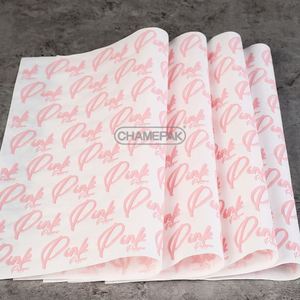 Wholesale New Style Burger Cooked Food Grade Grease Proof Sandwich White Normal Laminated Food Wrapping <b>Paper</b> Packaging - Product Image 6