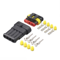 Connecteur Électrique Étanche 6 Broches pour Automobile, Super Scellé, Prise Femelle, Xénon HID, Personnalisé PC 12V 2A