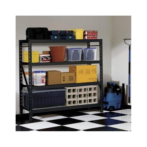 Étagère industrielle en acier sans boulons à <span class=keywords><strong>4</strong></span> niveaux, réglable et empilable, capacité de charge de 2000 lb pour atelier - Product Image 1