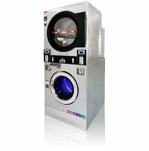 China Manufacturer Fully Automatic Coin Operated Washing Machine Laundry Commercial