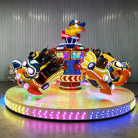 Manèges de parc d'attractions, équipements rotatifs à 360 degrés pour enfants, jeux de style Luna Park, manèges Crazy Street Dance, manèges de carnaval