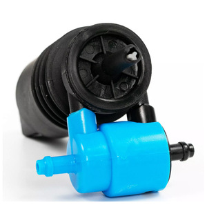 Motor de inyección de agua 1K6955651 1J6955651A para Volkswagen Golf Audi A4 A6 Jetta, conexión de manguera flexible manual - Product Image 4