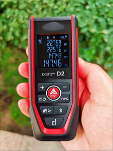 เครื่องวัดระยะเลเซอร์แบบมือถือ DISTO D2 ระยะวัด 95.637 เมตร หน้าจอแสดงผล มาตรฐาน IP65 ตัวเครื่องทำจากพลาสติก ABS พร้อมกล่องเก็บและแบตเตอรี่ - Product Image 4