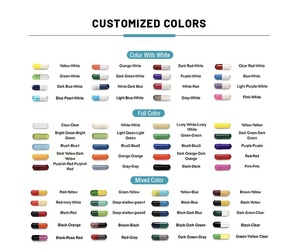 YS Vejetaryen HPMC Farmasötik Sınıf Mide Suda Çözünen Şeffaf Boyut 00 Boş Kapsül Gövdeleri - Product Image 6