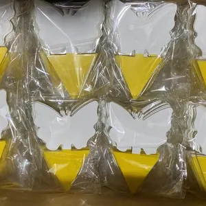 Pièges collants jaunes carton de colle papillon fleur jetable pour l'utilisation de contrôle des mouches intérieures et extérieures