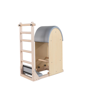 <span class=keywords><strong>Corrector</strong></span> de Columna Profesional para Pilates, Barril de Madera de Roble, Acolchado Confortable para Fortalecimiento del Core, Fabricante de Equipos de Gimnasio - Product Image 2