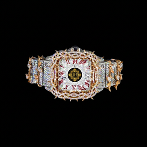 Reloj de Pulsera de Lujo para Hombre, Cuadrado, de Acero Inoxidable, con Diamantes, Esfera con Números Romanos, Movimiento Japonés, Detalles en Dorado - Product Image 1