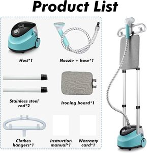 High Quality Hanging Fabric Steamer <b>Standing</b> Steam Iron Vertical Clothes Steamer Garment Steamer for Home Commercial - Product Image 2