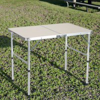 Table pliante multifonctionnelle portable en alliage d'aluminium moderne BSCI pour l'extérieur, table réglable, table d'ordinateur, chaises, pique-nique