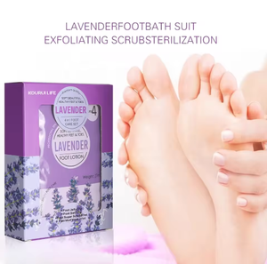 Kit de Pedicura <span class=keywords><strong>Spa</strong></span> Deluxe 4 en 1, Tratamiento de <span class=keywords><strong>Spa</strong></span> para Pies, Aroma Mineral a Limón, Sal de Burbujas, Exfoliante Líquido de Azúcar, Loción, Kit de Pedicura de 4 Pasos - Product Image 5
