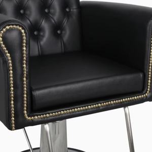 Sillón de Peluquería Reclinable 2025, Silla de Barbería Ajustable, Mueble de Estilismo con Función de Masaje para Salón de Belleza y Spa - Product Image 4