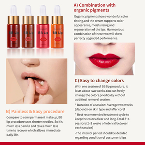 GZ <span class=keywords><strong>BB</strong></span> Lip Tint Serum Kit Crème Semi-Permanent <span class=keywords><strong>BB</strong></span> Lips Glowing Lips Kit - Product Image 5