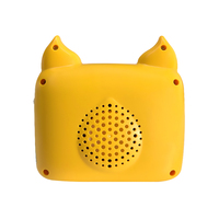 Boîte à histoires pour tout-petits avec haut-parleur intégré et grand espace de rangement, préchargée avec plus de 100 histoires et chansons, jouet d'apprentissage audio sans écran