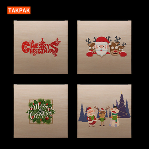 เขียงไม้รองสำหรับเทศกาลเค้กช็อกโกแลตคุกกี้แผ่นไม้อัดสำหรับขูดชีส - Product Image 5