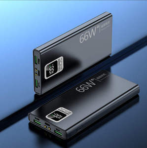 พาวเวอร์แบงค์ USB สองช่อง10000mAh พร้อมที่ชาร์จเร็ว20W PD ที่ชาร์จแบตเตอรี่แบบพกพาธนาคาร pover สำหรับ <span class=keywords><strong>iPhone</strong></span> - Product Image 3