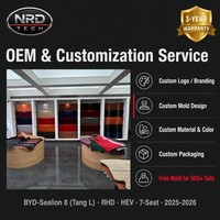 Karpet Mobil 3D TPE untuk BYD-Sealion 8 (Tang L)-RHD-HEV-7S_2025 I Tahan Air I Set Lengkap + Karpet Bagasi OEM/ODM I CE ISO Tanpa Bau