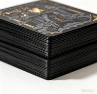 Jeu de cartes de tarot et d'oracle personnalisable KingCards, en papier artistique portable, avec finition mate, boîte spéciale et livret