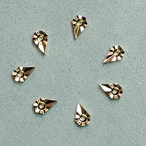 अनुकूलन योग्य तांबा घड़ी डायल करें हीरा सेटिंग/पत्थर धारक/चैटन, बिना पत्थरों के - Product Image 3