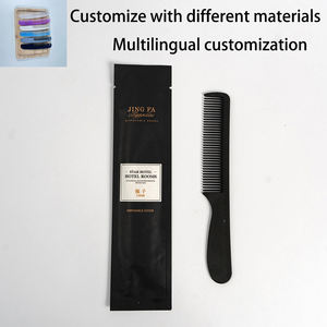 Coffret d'Articles <span class=keywords><strong>de</strong></span> Toilettes <span class=keywords><strong>de</strong></span> Luxe Noir pour Hôtels en Vrac, Fournitures Jetables pour Chambres d'Hôtes, Logo Personnalisé OEM ODM, Kits <span class=keywords><strong>de</strong></span> Voyage - Product Image 4