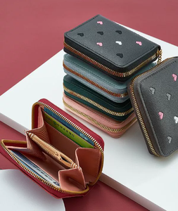 Gran oferta, billetera de cuero PU para mujer con cierre de cremallera, colgante de estrella, decoración de borlas para niñas y mujeres - Product Image 2