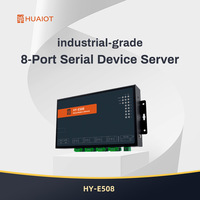 HUAIOT E508 Gateway MQTT de 8 Canales, Conversor de Dispositivos RS485 Serial a TCP/IP Ethernet