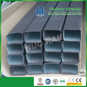 Conception professionnelle ignifuge et imperméable Durbale Cuting tuyau <span class=keywords><strong>de</strong></span> descente <span class=keywords><strong>de</strong></span> <span class=keywords><strong>gouttière</strong></span> en métal carré facile et durable - Product Image 1