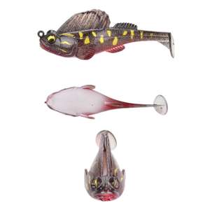 เหยื่อปลอมแบบนิ่มเรืองแสงในที่มืด 7-20 กรัม รูปทรง T-Tail สำหรับตกปลาบนผิวน้ำ พร้อมตะขอ สำหรับตกปลาในน้ำจืดและน้ำเค็ม เช่น ปลาบาส ปลาเทราต์ - Product Image 3